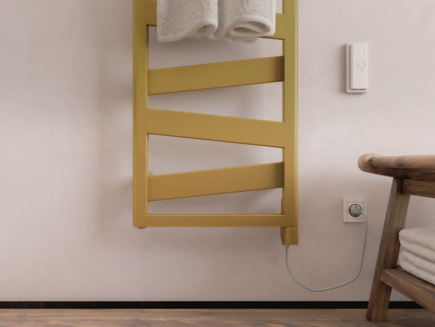 Zehnder Ribbon mit dem Heizstab IHD: Dieser macht die...