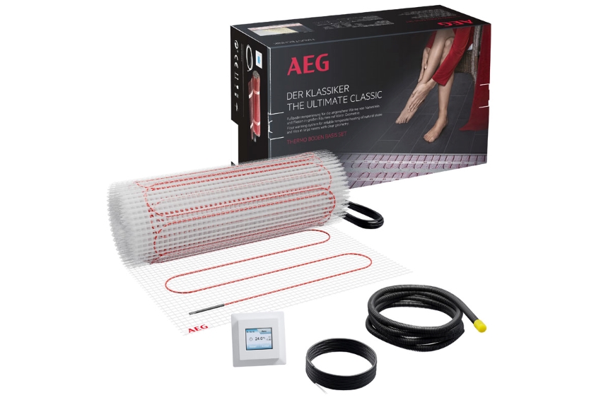 Die AEG THERMO BODEN-Sets beinhalten alle erforderlichen...
