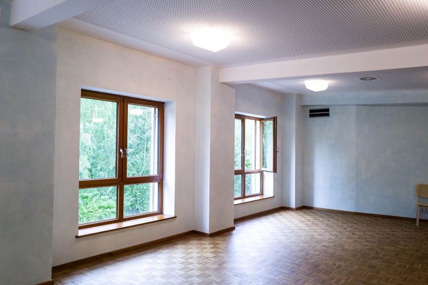 Auch der Innenausbau unterlag strengen ökologischen...