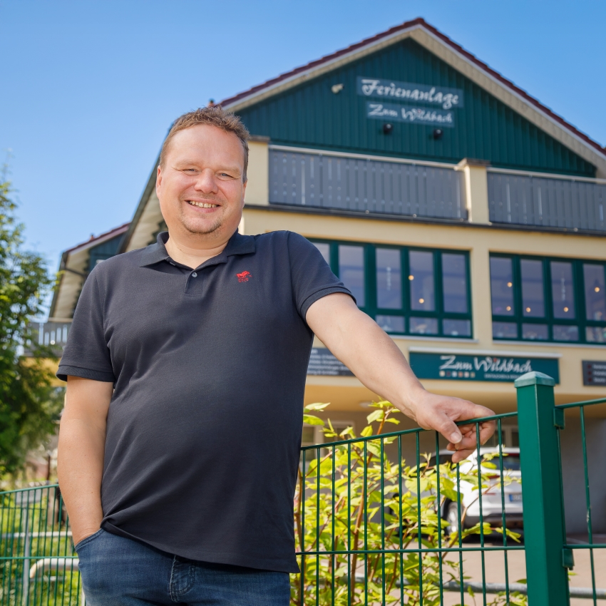 Marius Michael, Inhaber und gelernter Gas- und Wasserinstallateur,...