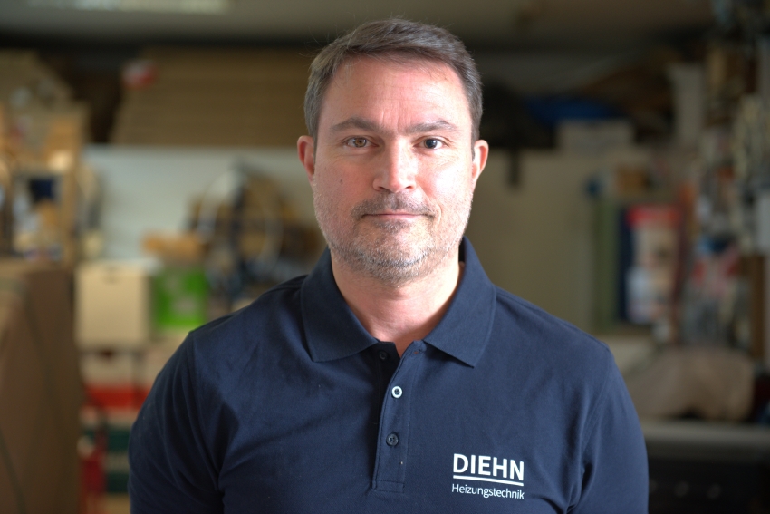 Herr BreuerBild: Diehn Heizungstechnik GmbH