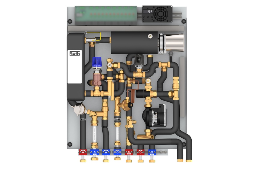 Die patentierte Roth Hybrid-Wohnungsstation setzt neue...