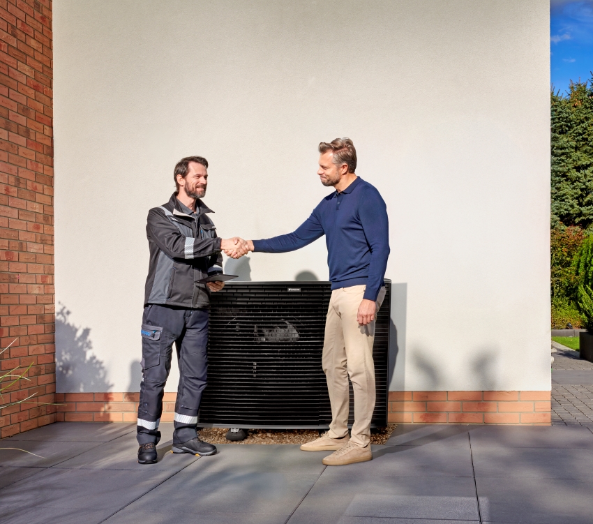 Die Daikin Altherma 4 H mit dem natürlichen Kältemittel...