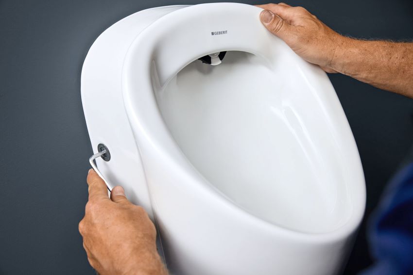 Die neuen Renova Urinale können mit der bewährten Fixierung...