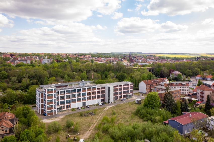 Das heute als Eiermannbau bekannte Gebäude, ein vierstöckiger...