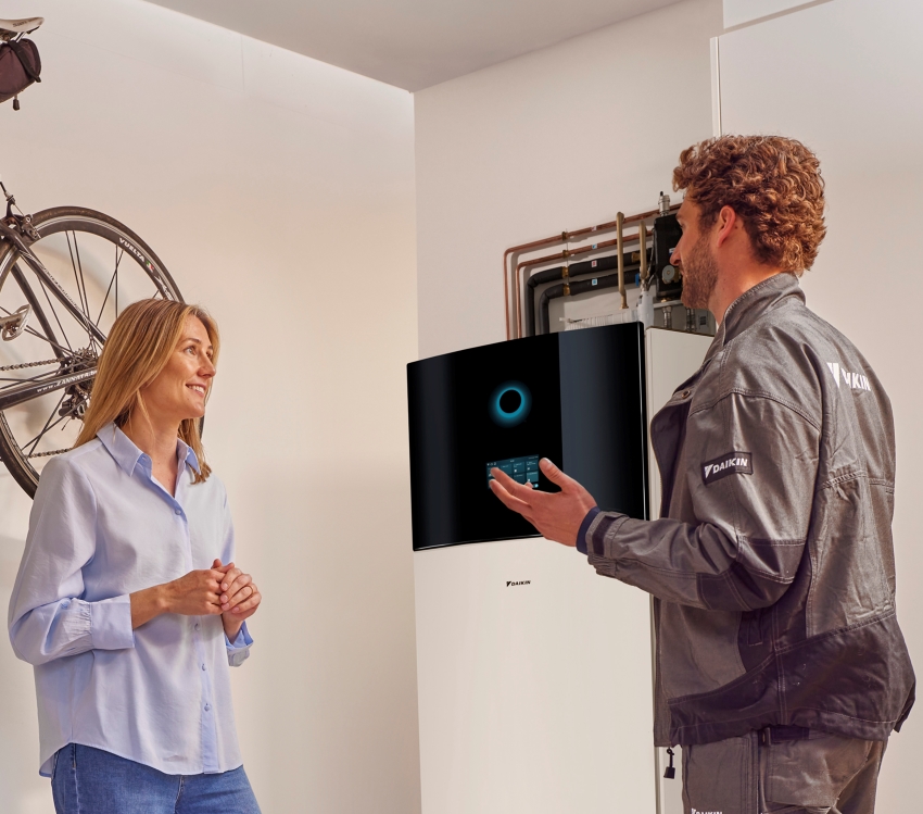Die neue Daikin Altherma 4 H mit dem natürlichen Kältemittel...
