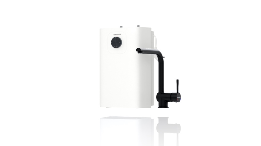 Die Armatur MAE-B von Stiebel Eltron ist im Set mit...