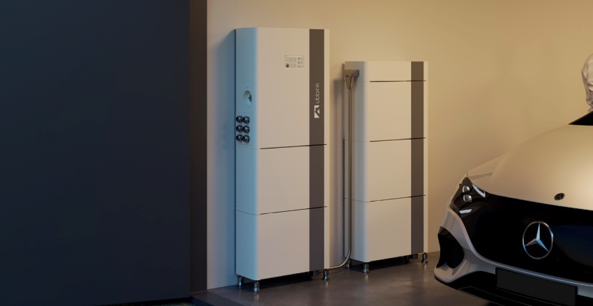 Das Batteriespeicher-System von Ubbink kombiniert einen...