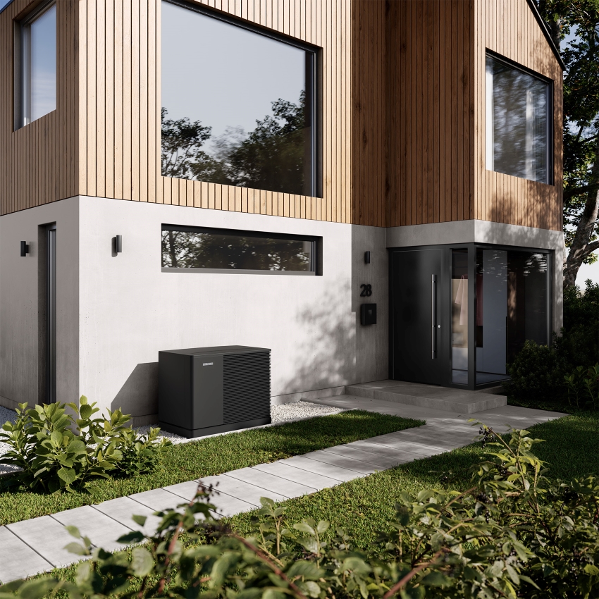 Die Luft-Wasser-Wärmepumpe WPL-A von Stiebel Eltron...