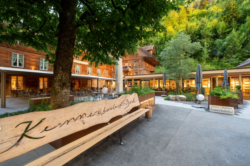 Das Hotel Landgasthof Kemmeriboden Bad in Schangnau...