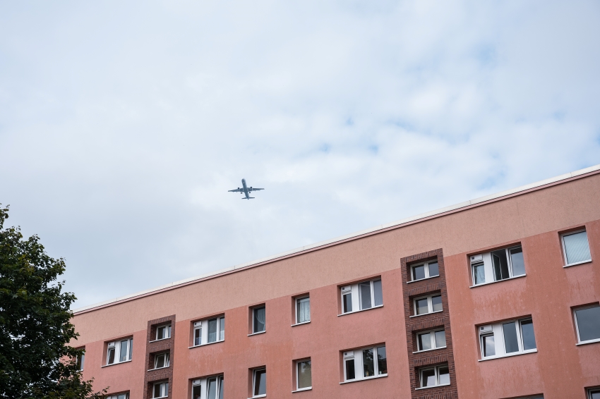 Wer in Flughafennähe wohnt, der erkauft sich Frischluft...