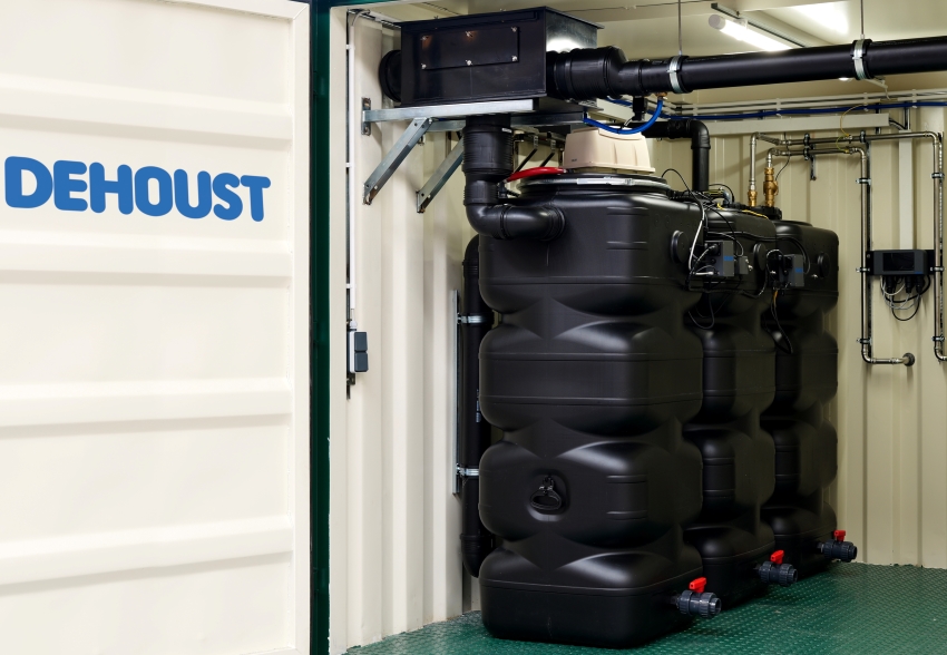 Mit der Grauwasseranlage GOtec bietet Dehoust eine...