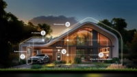„Smart Home Energy made easy“: Im Verbund mit den PV-Modulen der Sonnenstromfabrik ermöglicht das Batteriespeicher-System mit der voll integrierte Wallbox ein privates Umfeld, das nachhaltig, sicher, gesund und komfortabel ist.<br />Bild: Ubbink 