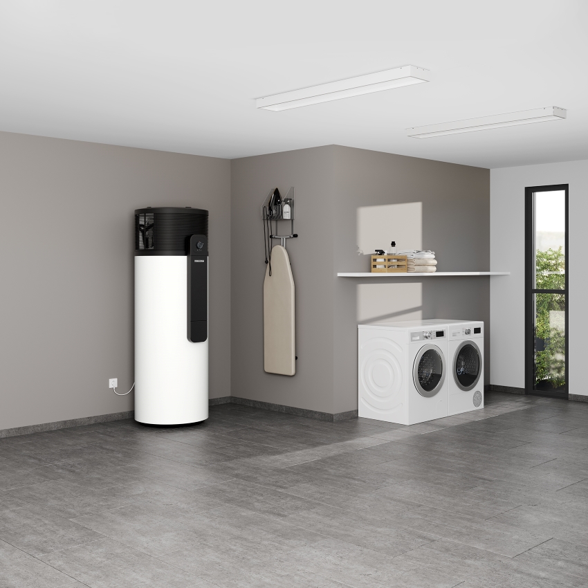 Die Warmwasser-Wärmepumpe WWK-I Plus von Stiebel Eltron...