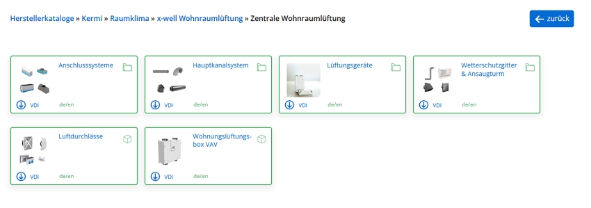 Aktuell ergänzt im KERMI-Herstellerkatalog auf QualityBIM:...