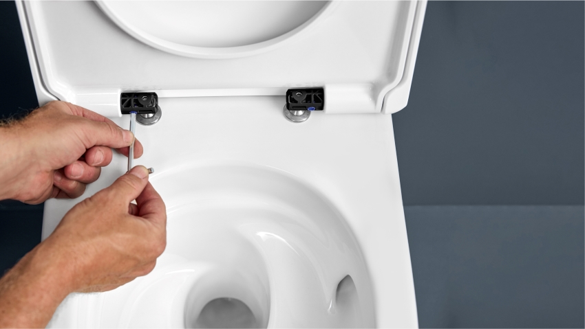 Alle WC-Sitze und -Deckel der neuen WC-Sets sind mit...