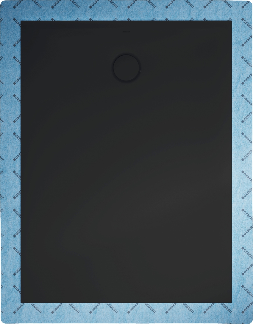 In elegantem Graphit setzt die Geberit CleanFloor30...