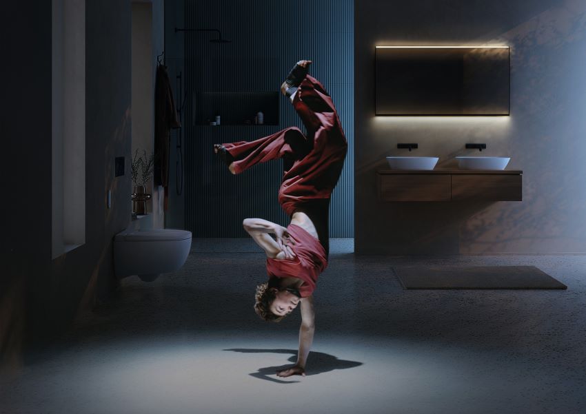 Das GREY Collective um den Choreografen Saïd schafft...