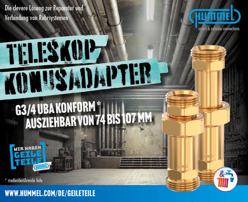 Bild 1: Mit dem Teleskop Konusadapter lassen sich auch...