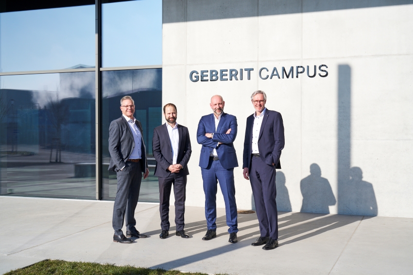 Geberit hat am 5.2.2026 sein neues Schulungszentrum...