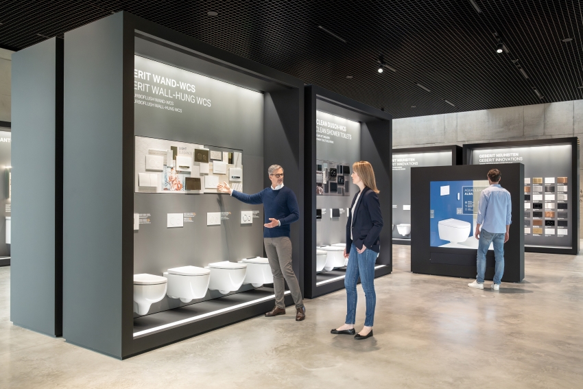 Der Ausstellungsbereich „Design Meets Function“ veranschaulicht...