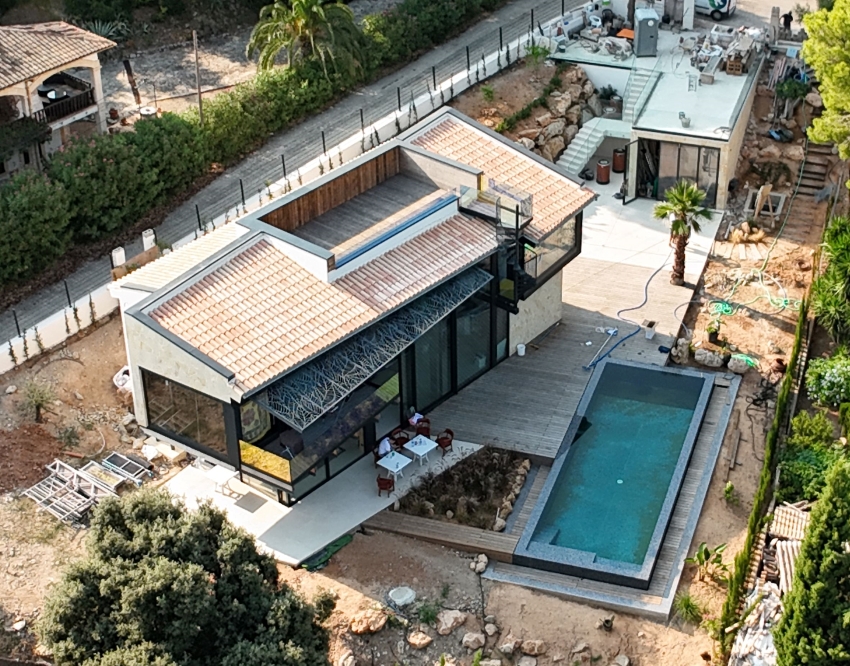 Eines der Traumhäuser von Big Bang Building auf Mallorca,...
