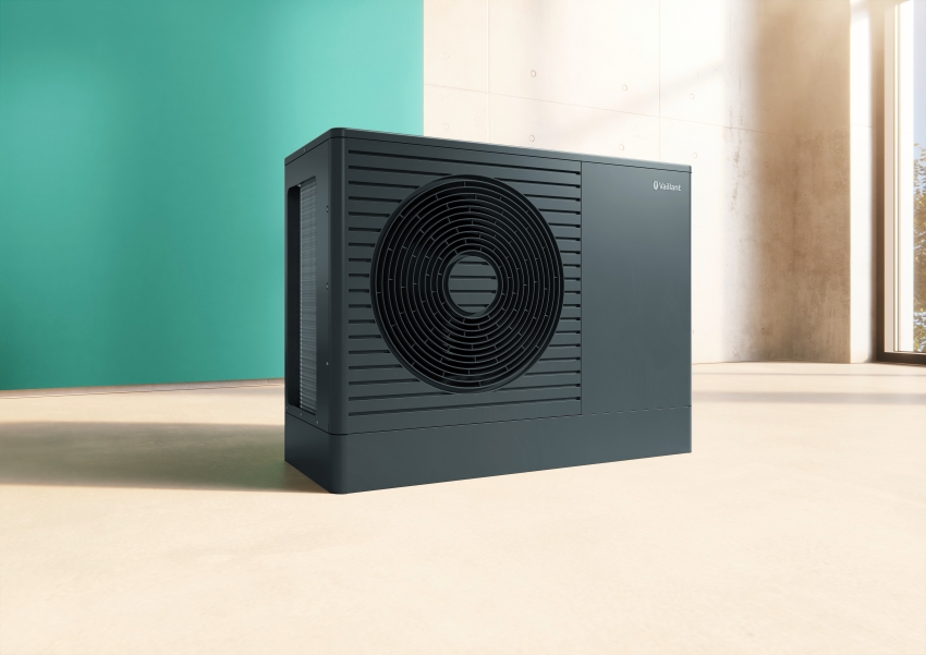 Neue Luft/Wasser-Wärmepumpe aroTHERM pro von Vaillant:...