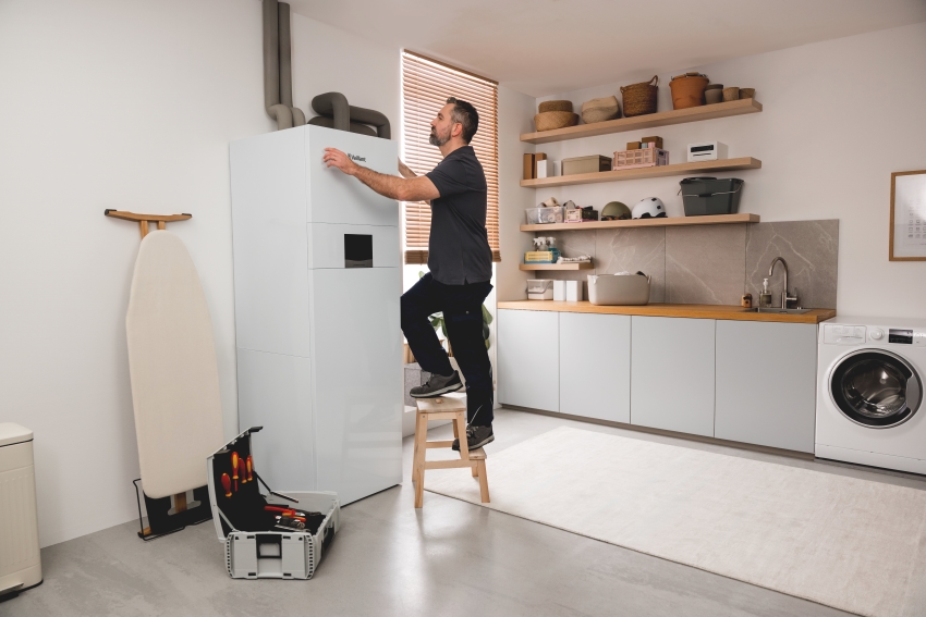 Neue Vaillant Sole/Wasser-Wärmepumpe geoCOMPACT exclusive...