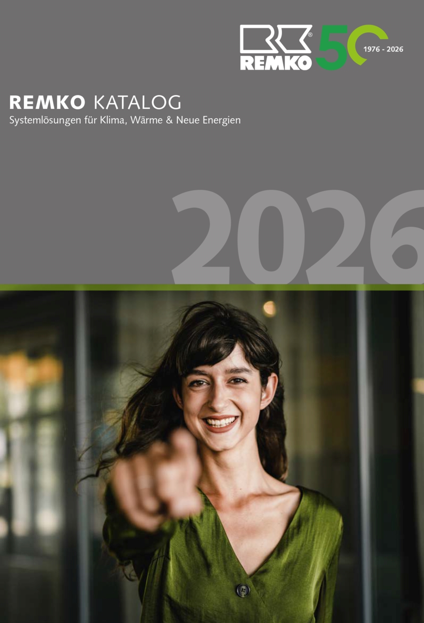 Der REMKO Gesamtkatalog 2026 zeigt das Produktspektrum...