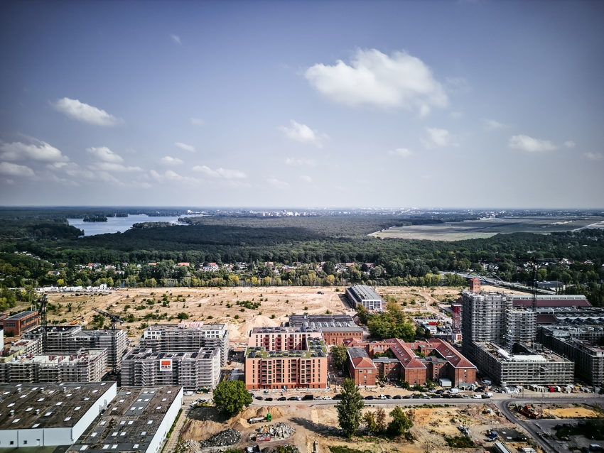 Ein neuer Stadtteil entsteht derzeit in Berlin Spandau:...