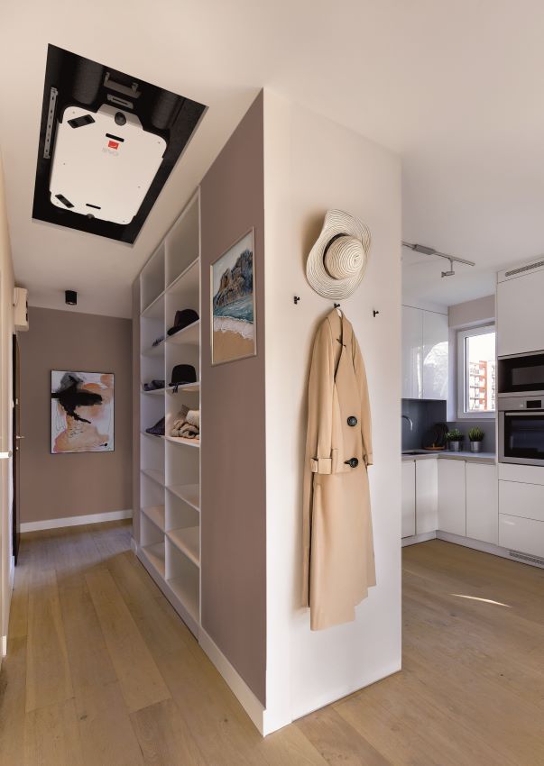 Dank seines flachen Designs findet Zehnder EVO auch...