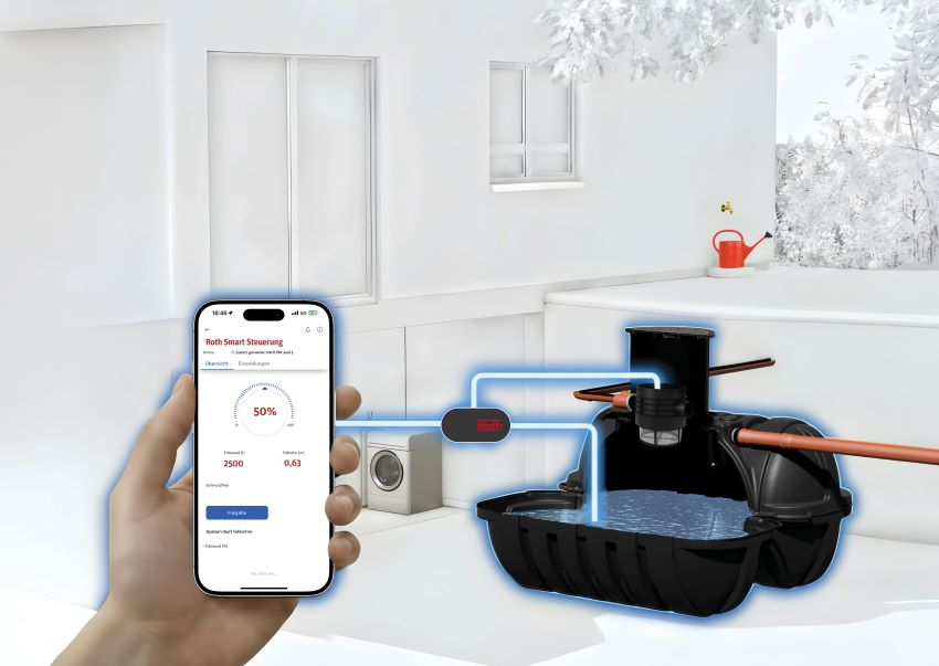Herzstück der Roth Smart Lösung ist die Smart Steuerung...