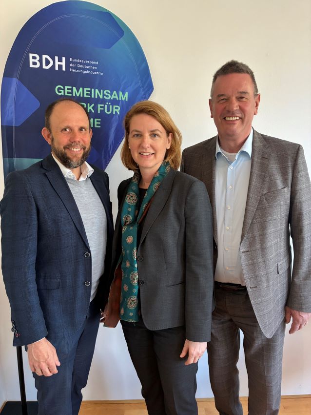 Die neuen Mitglieder im BDH-Vorstand (v. L.): Dr. Tillmann...