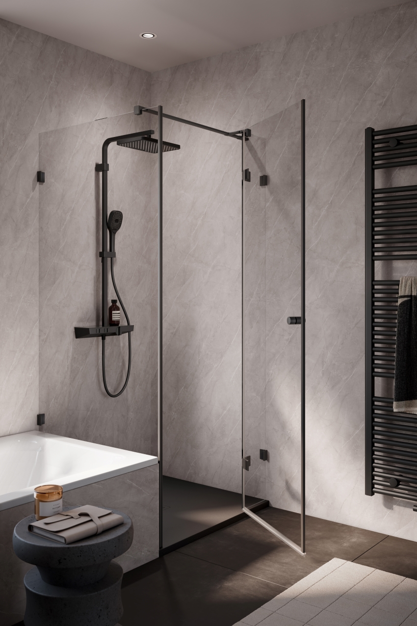 Das neue RenoDeco Dekor Naturstein, Greige mit seidenmatter...
