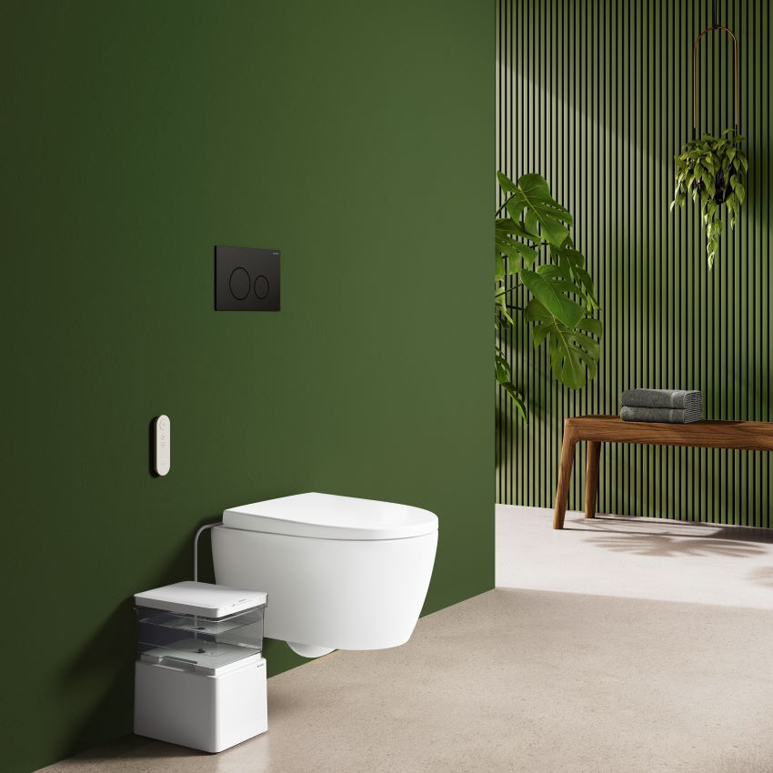 Die Installation des Geberit AquaClean Testsets ist...