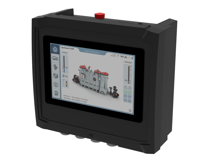 Die neue Fettabscheidersteuerung ACO TouchControl vereint...