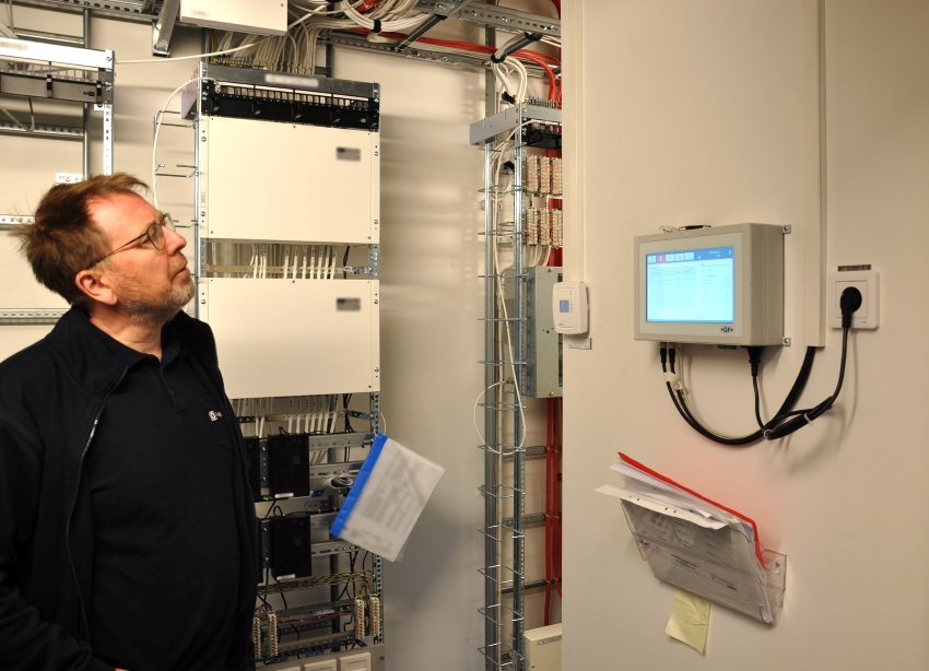 Die Master-Einheit des GF Hycleen Automation Systems...