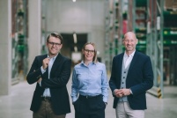 Marten Reißer, Jessica Reißer und Alexander Bruggner.......