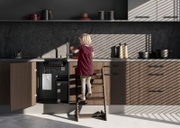 Die dezentrale, elektronisch geregelte Warmwasserbereitung mit einstellbarer Temperaturbegrenzung sorgt beim AEG DDLE Kompakt für hohen Komfort und zusätzliche Sicherheit im Familienalltag.