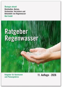 Die aktualisierte 11. Auflage des Ratgebers Regenwasser von Mall präsentiert wieder zwölf aktuelle Themen und weiterführende Informationen zu den Regeln der Technik, empfehlenswerten Verfahren und Prüfmethoden. <br />Bild: Mall<br />