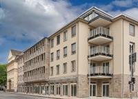 Aufgrund der Lage an einer stark befahrenen Straße hat das Thema Schallschutz im Siegener 8Eck höchsten Stellenwert. Insgesamt 65 Fassadenlüfter von SIEGENIA bieten hierfür eine leistungsstarke Lösung.