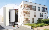 Kompakte Technik für die Sanierung: Mit dem HomeBloC GT bietet PAW eine effiziente und zukunftssichere Wohnungsstation. Sie vereinfacht den Umstieg auf moderne Wärmeerzeuger und gewährleistet gleichzeitig hohen Warmwasser- und Heizkomfort.<br />Bild: PAW