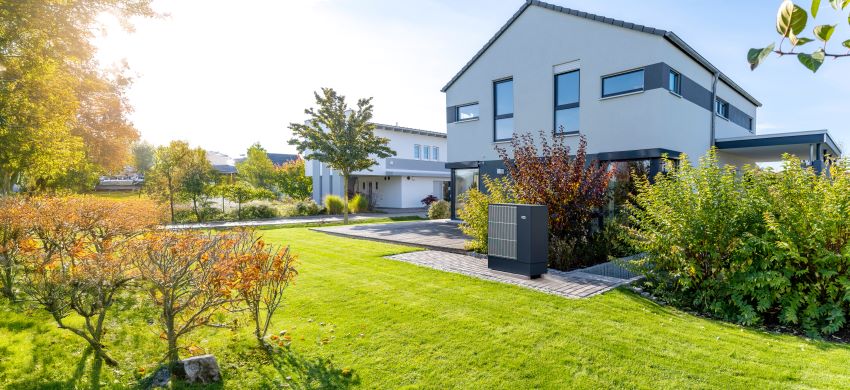 HDG Wärmepumpe Außenansicht