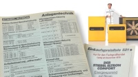 Preisliste für Stiebel Eltron-Wärmepumpen aus dem Jahr 1976: Bereits damals erreichten die Geräte Heizleistungen auf heutigem Niveau.