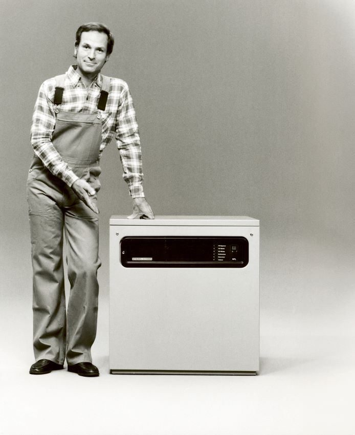 Eine der ersten Wärmepumpen von Stiebel Eltron aus...