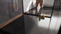 Die neue Duschrinne ACO ShowerDrain SE+ fügt sich zurückhaltend.......