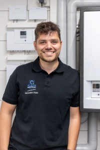 Benedikt Klein, Geschäftsführer der Klein Umwelttechnik GmbH & Co. KG, führt das Familienunternehmen in der 7. Generation. Zum Team gehören 23 Mitarbeitende. <br /><br />Quelle: Benedikt Klein