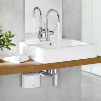 Findet Platz unter jedem Waschbecken: elektronischer.......
