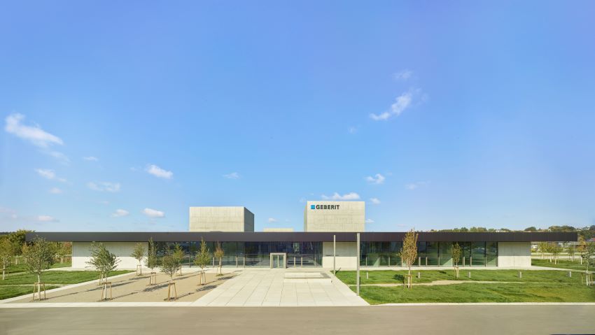 Der Geberit Campus in Pfullendorf in Baden-Württemberg...