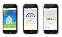 Die VARTA Storage App zeigt übersichtlich alle relevanten Daten rund um den Energiespeicher und die Energieströme im Haus.<br />Bild: VARTA Storage